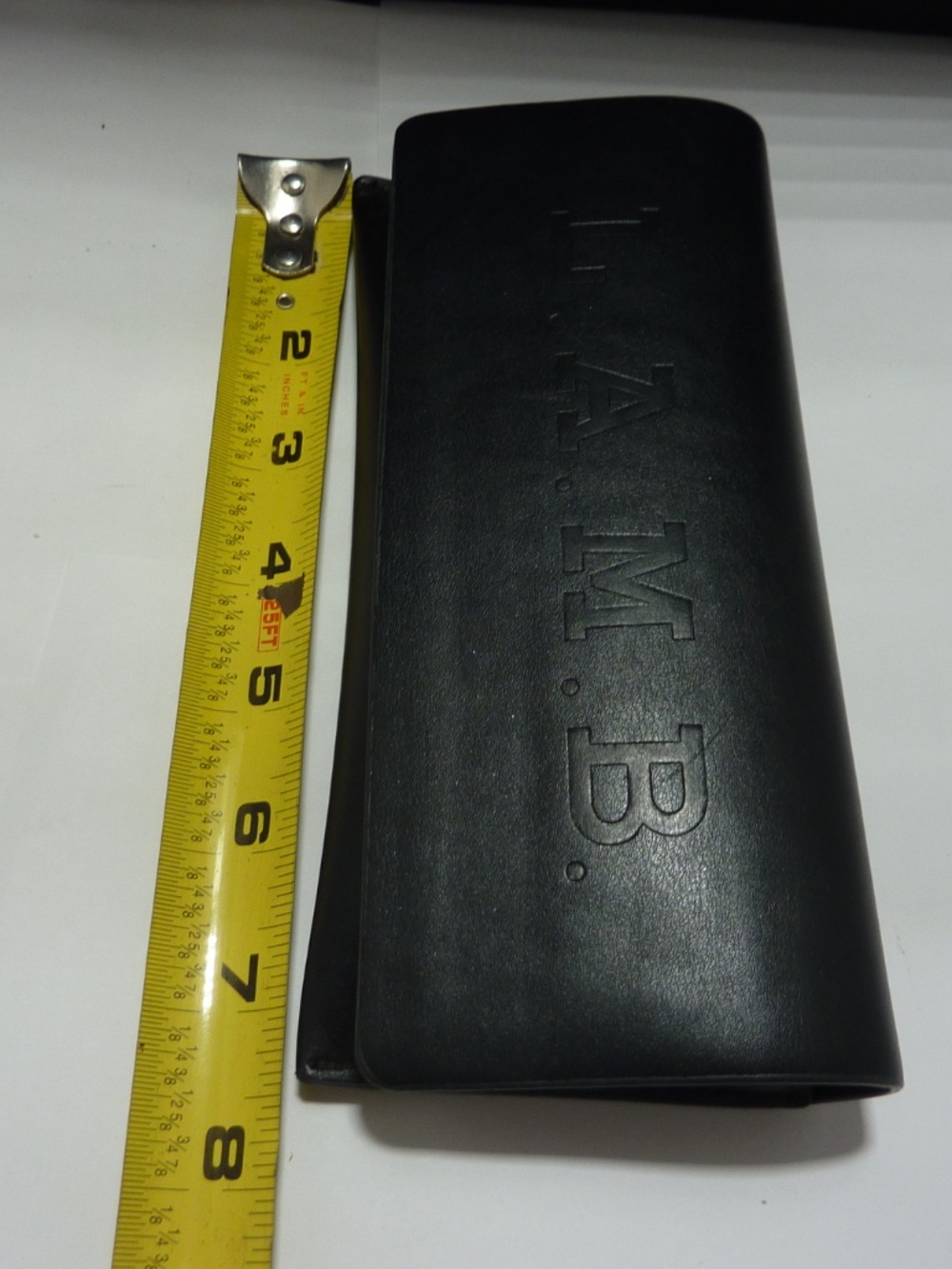 L.A.M.B  Leather  Lined SEMI-Hard Sunglasses Eyeglasses Case Black - Picture 4 of 6